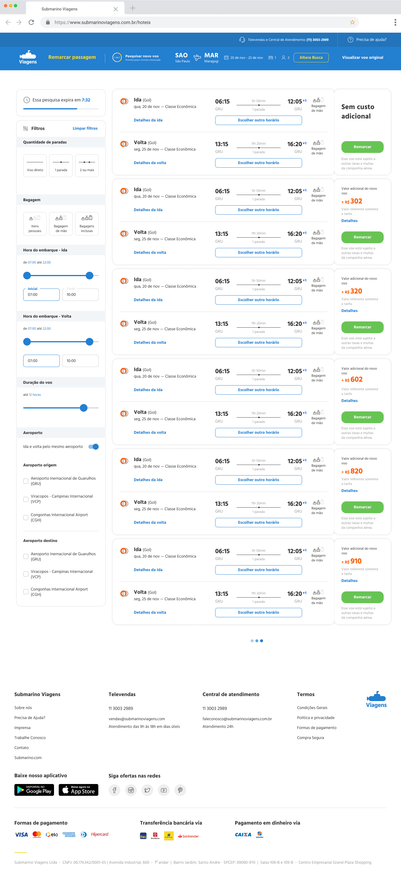 CVC / Submarino Viagens screenshot 4